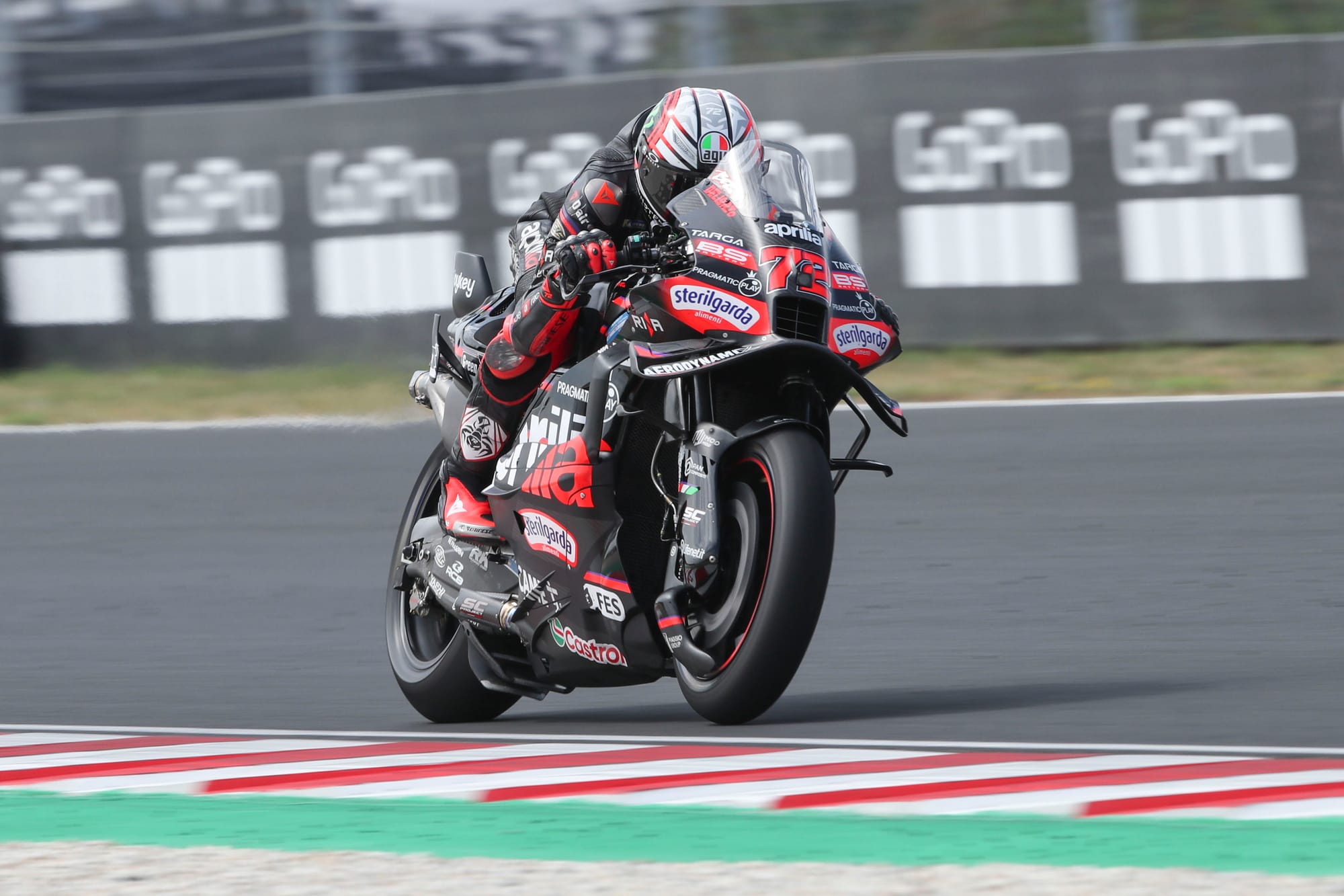 Aprilia rider Marco Bezzecchi at Balaton Park Circuit