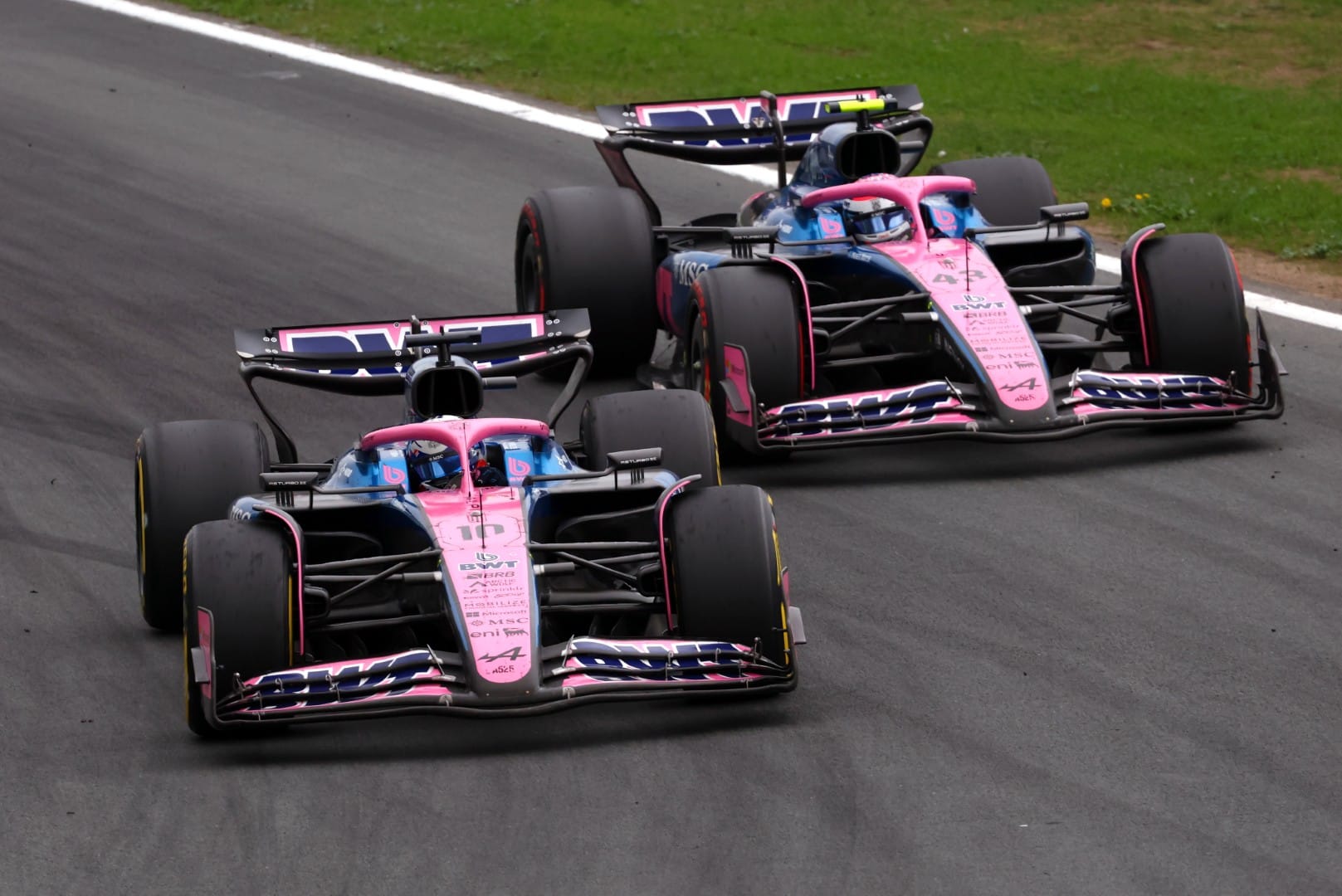 Pierre Gasly and Franco Colapinto, Alpine, F1