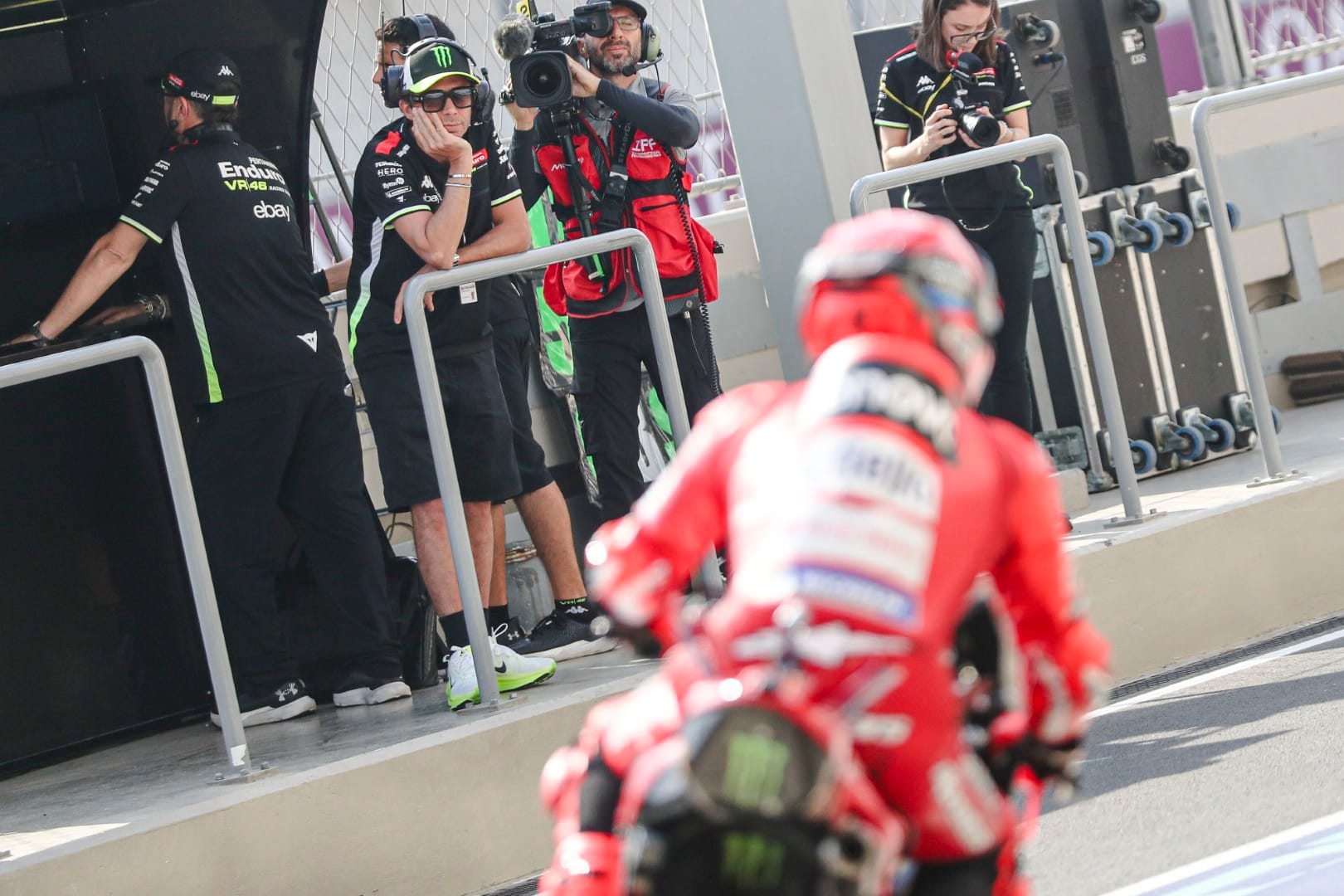 Marc Marquez and Valentino Rossi, MotoGP