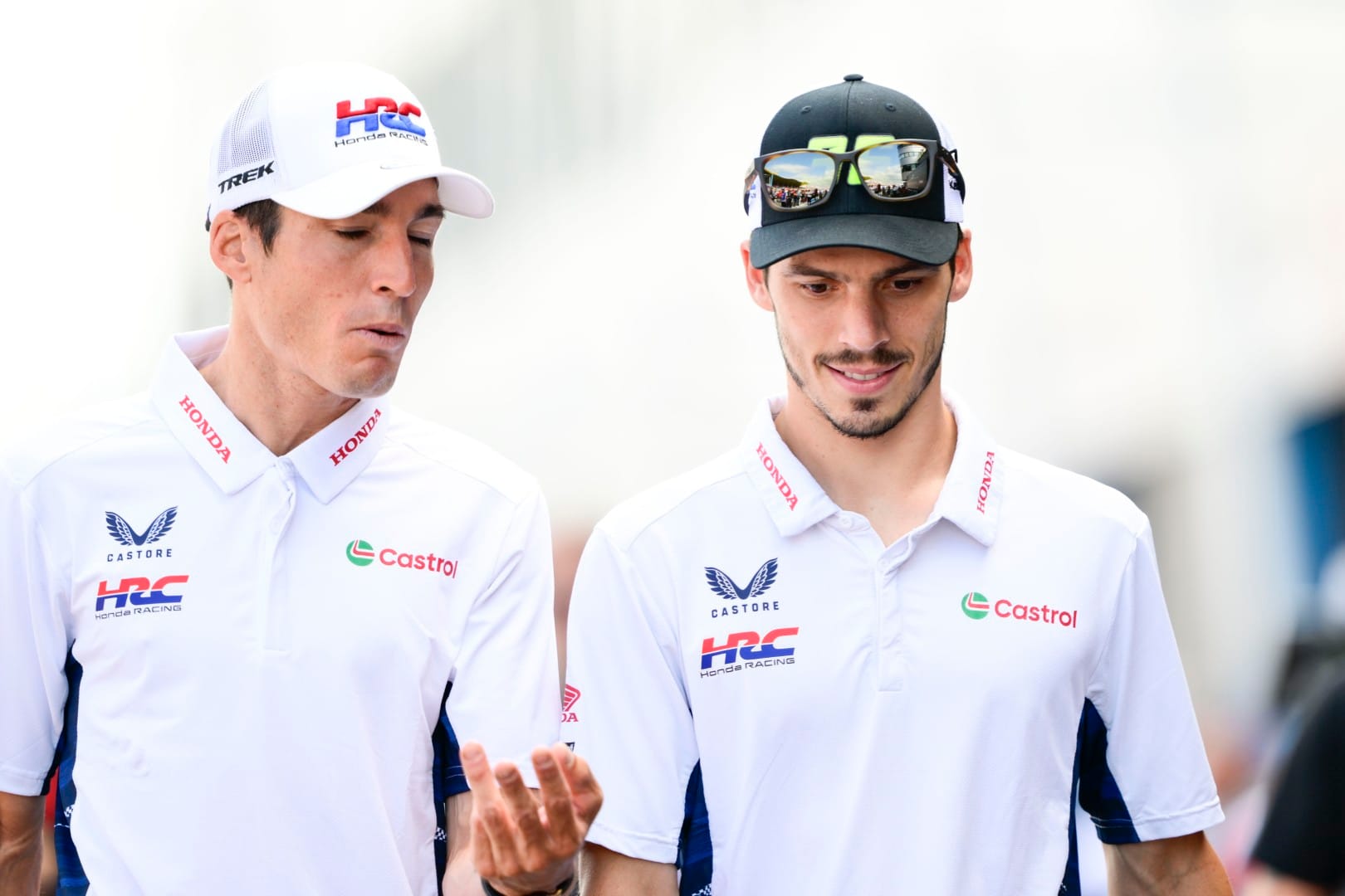 Aleix Espargaro and Joan Mir, Honda, MotoGP