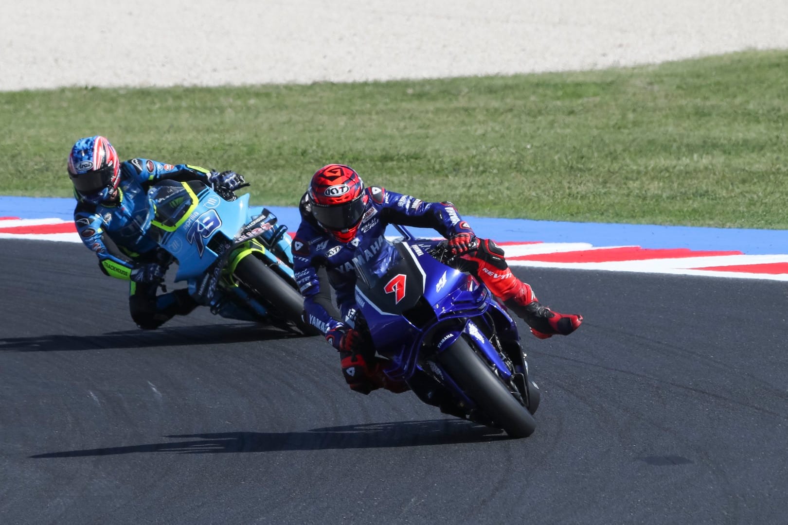 Augusto Fernandez, Yamaha, and Ai Ogura, Trackhouse Aprilia, MotoGP