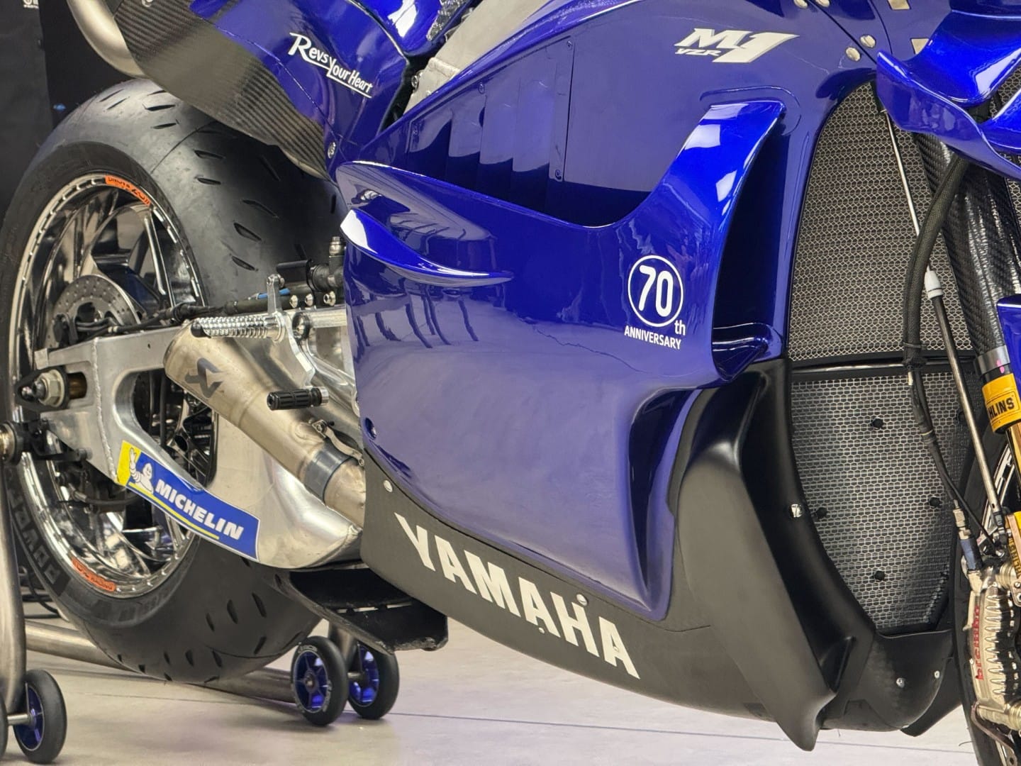 Yamaha V4 bike MotoGP