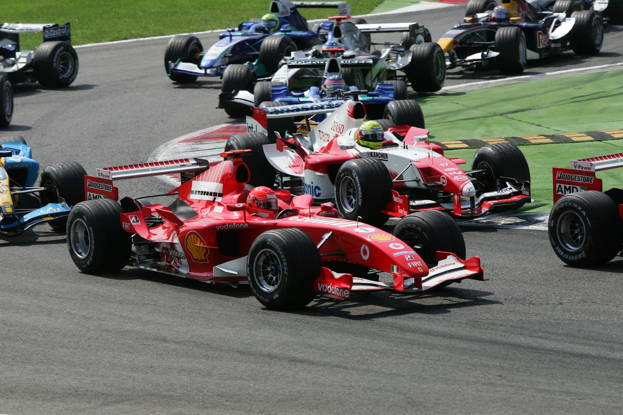 Michael Schumacher Ferrari Italian Grand Prix 2005 Monza