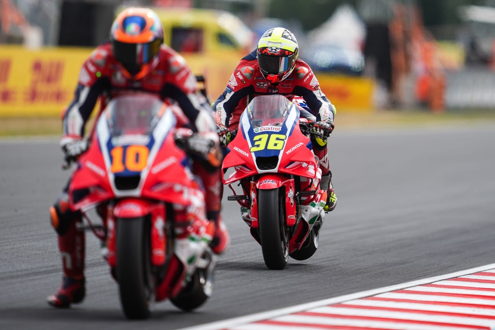 Luca Marini and Joan Mir, Honda, MotoGP