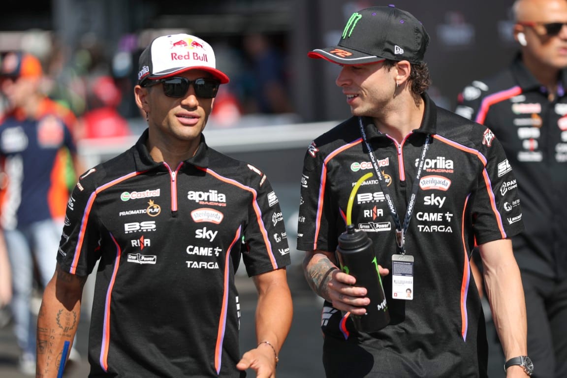 Jorge Martin and Marco Bezzecchi, Aprilia, MotoGP
