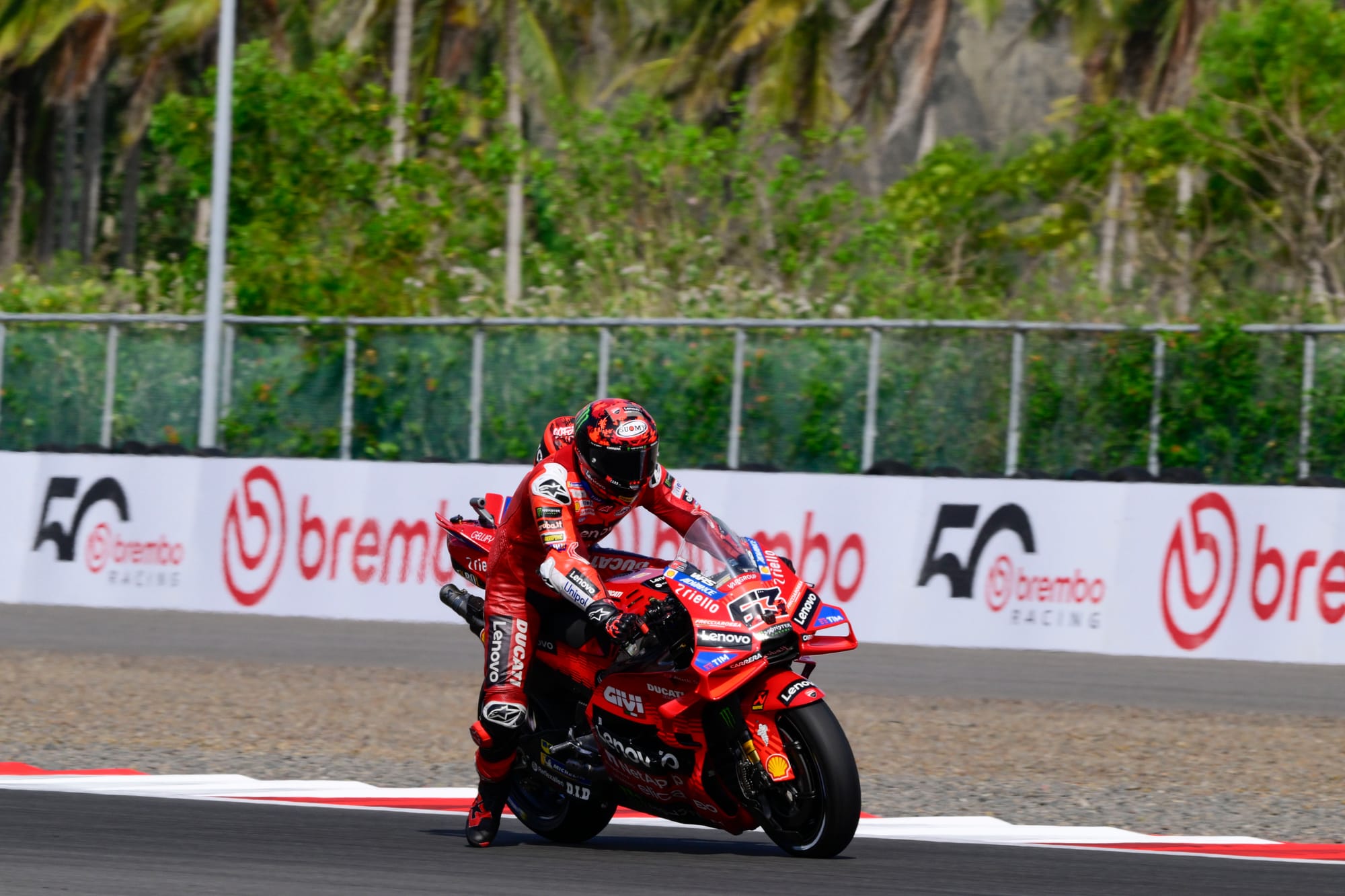 Pecco Bagnaia Ducati Mandalika MotoGP sprint 2025