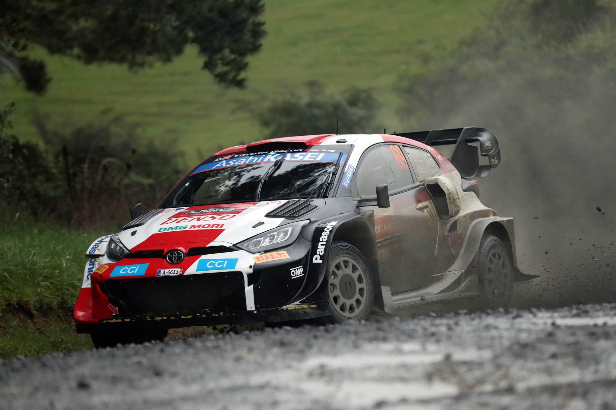 Kalle Rovanpera Toyota WRC Rally New Zealand 2022