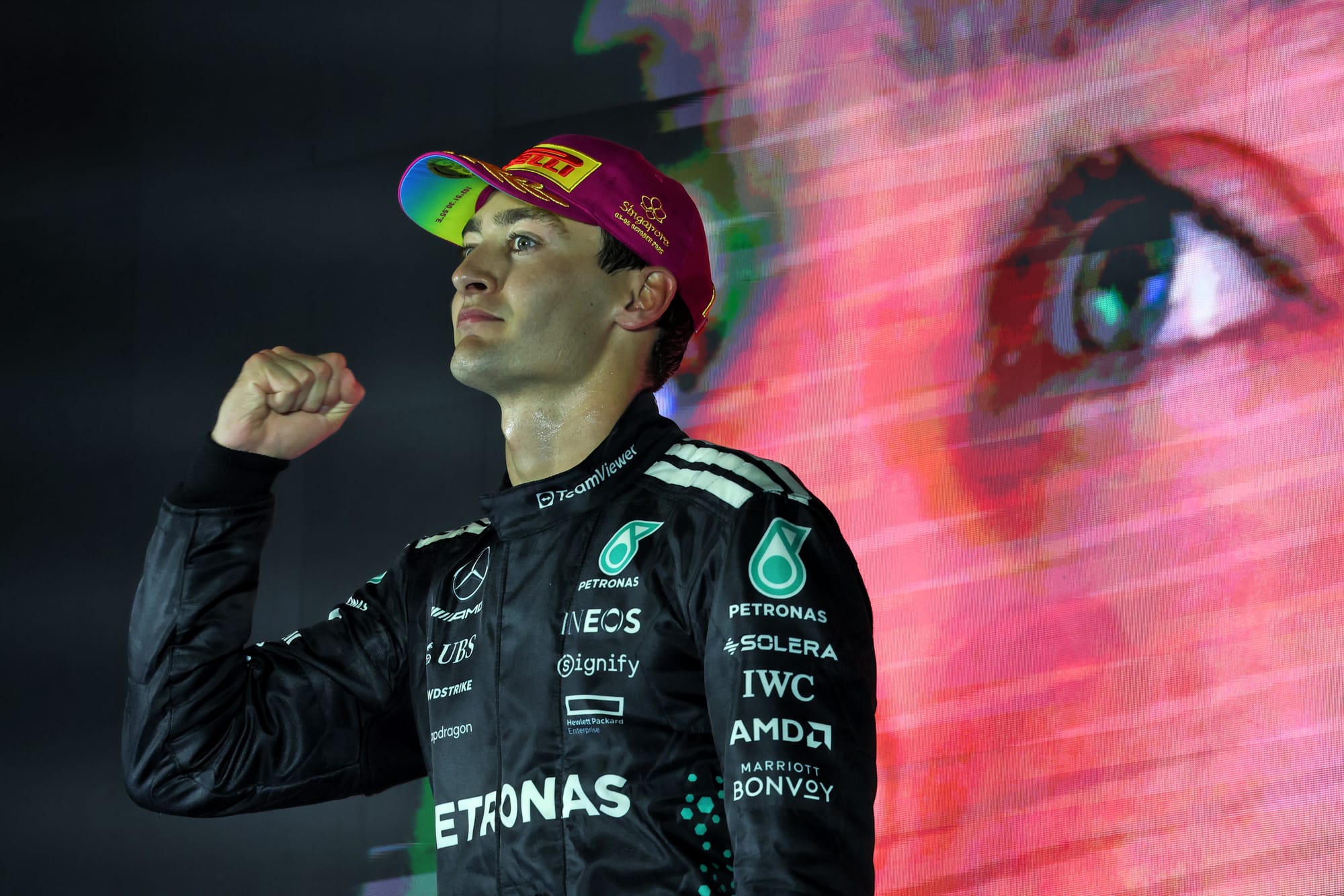 George Russell wins F1's 2025 Singapore Grand Prix