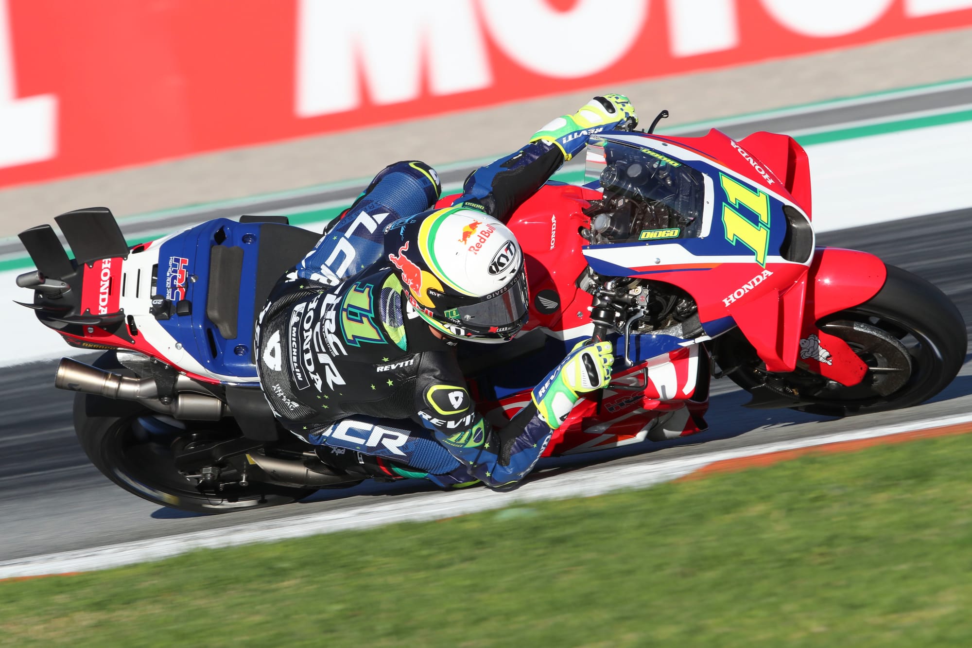 Diogo Moreira LCR Honda Valencia MotoGP testing 2025