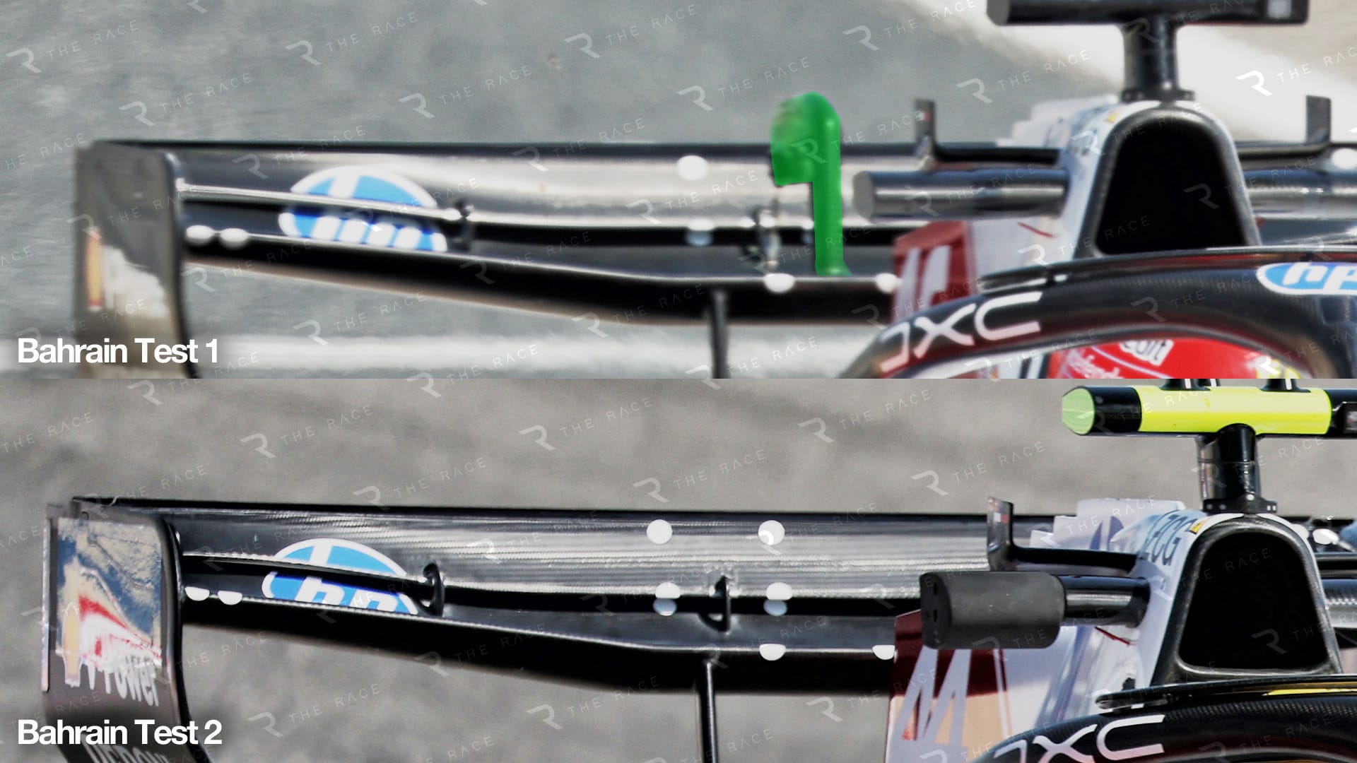 Ferrari F1 comparison