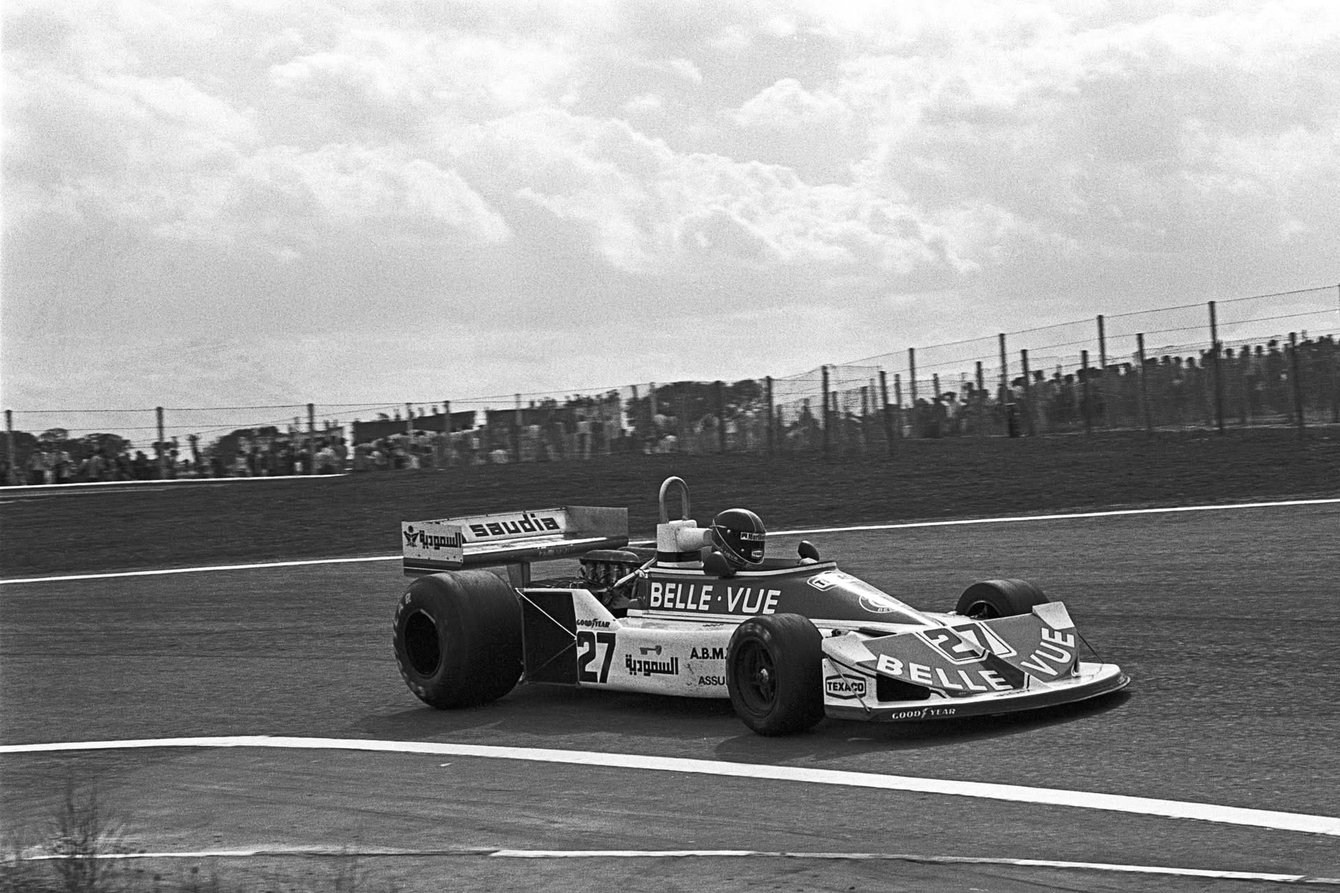 Patrick Neve Williams March 1977 Spanish Grand Prix (Paul-Henri Cahier/F1-Photo)