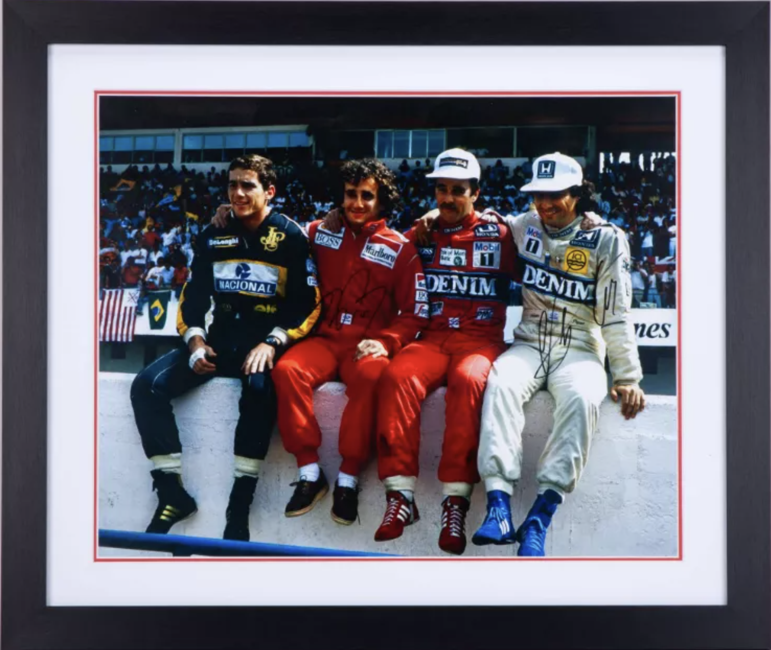 Get your hands on unique souvenirs from iconic F1 moments