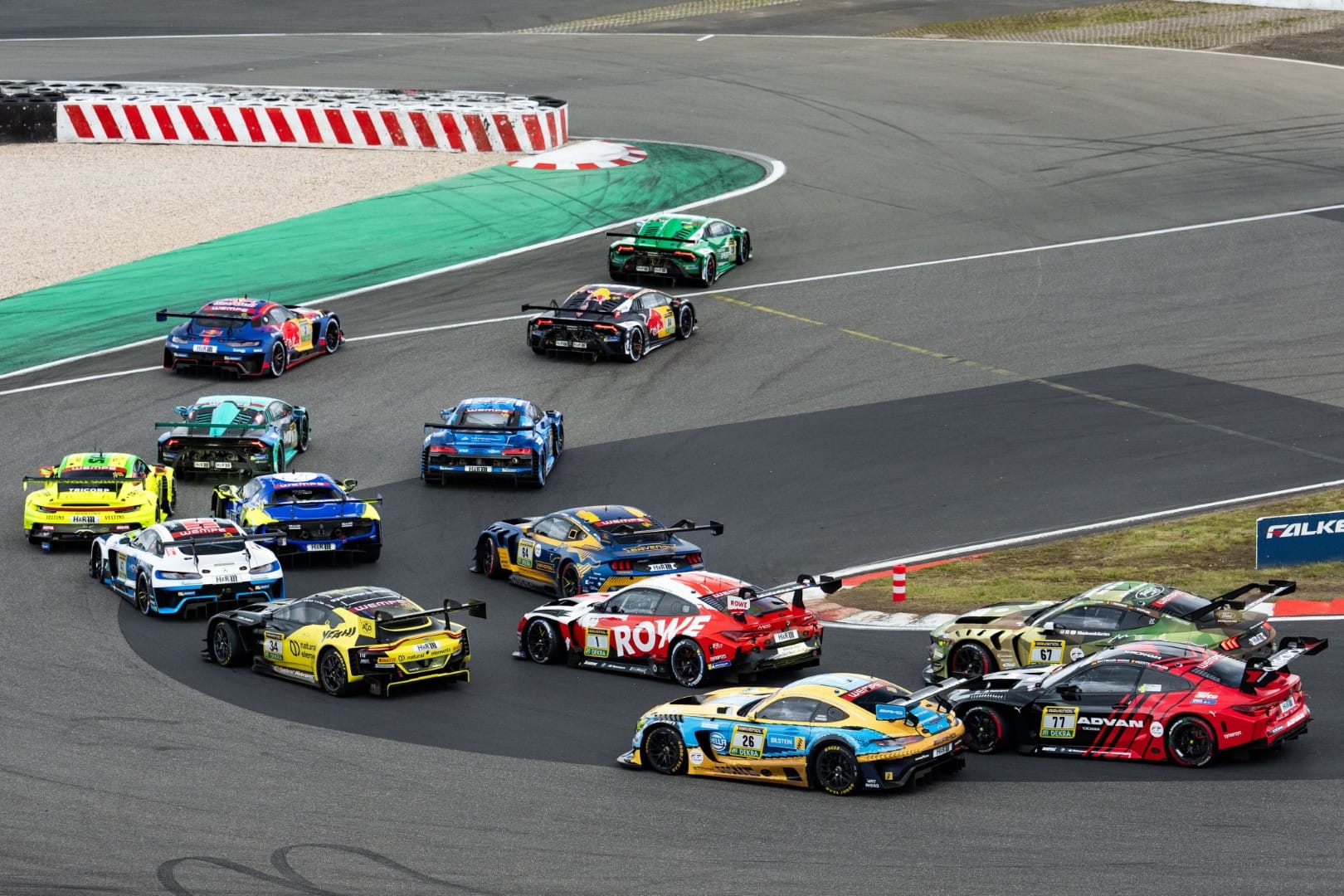 Team Verstappen and polesitter clash at start of Nurburgring 24 Hours