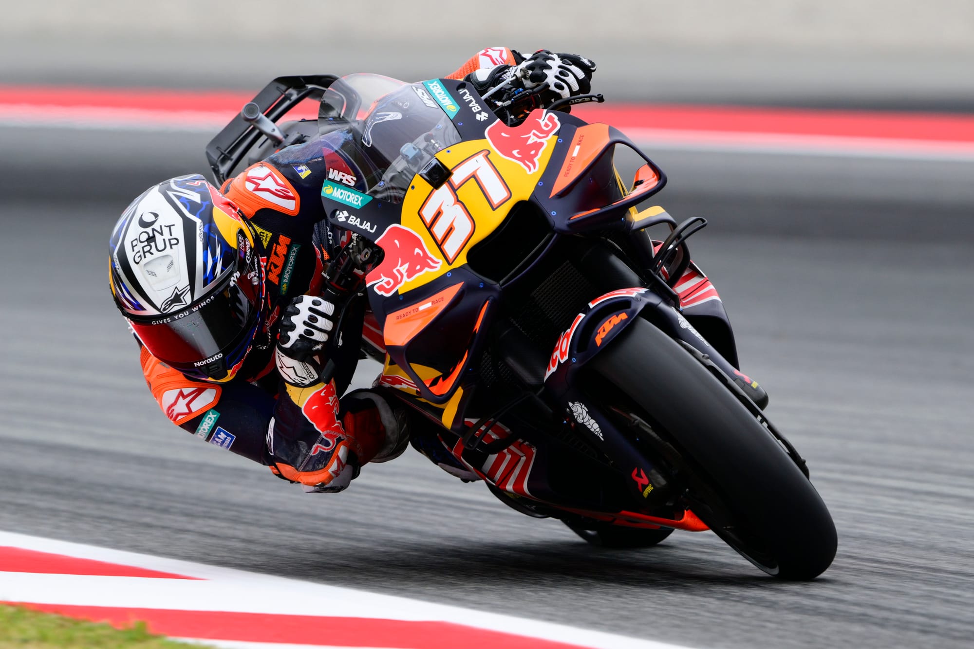 Martin in strife as KTM sets Barcelona MotoGP pace