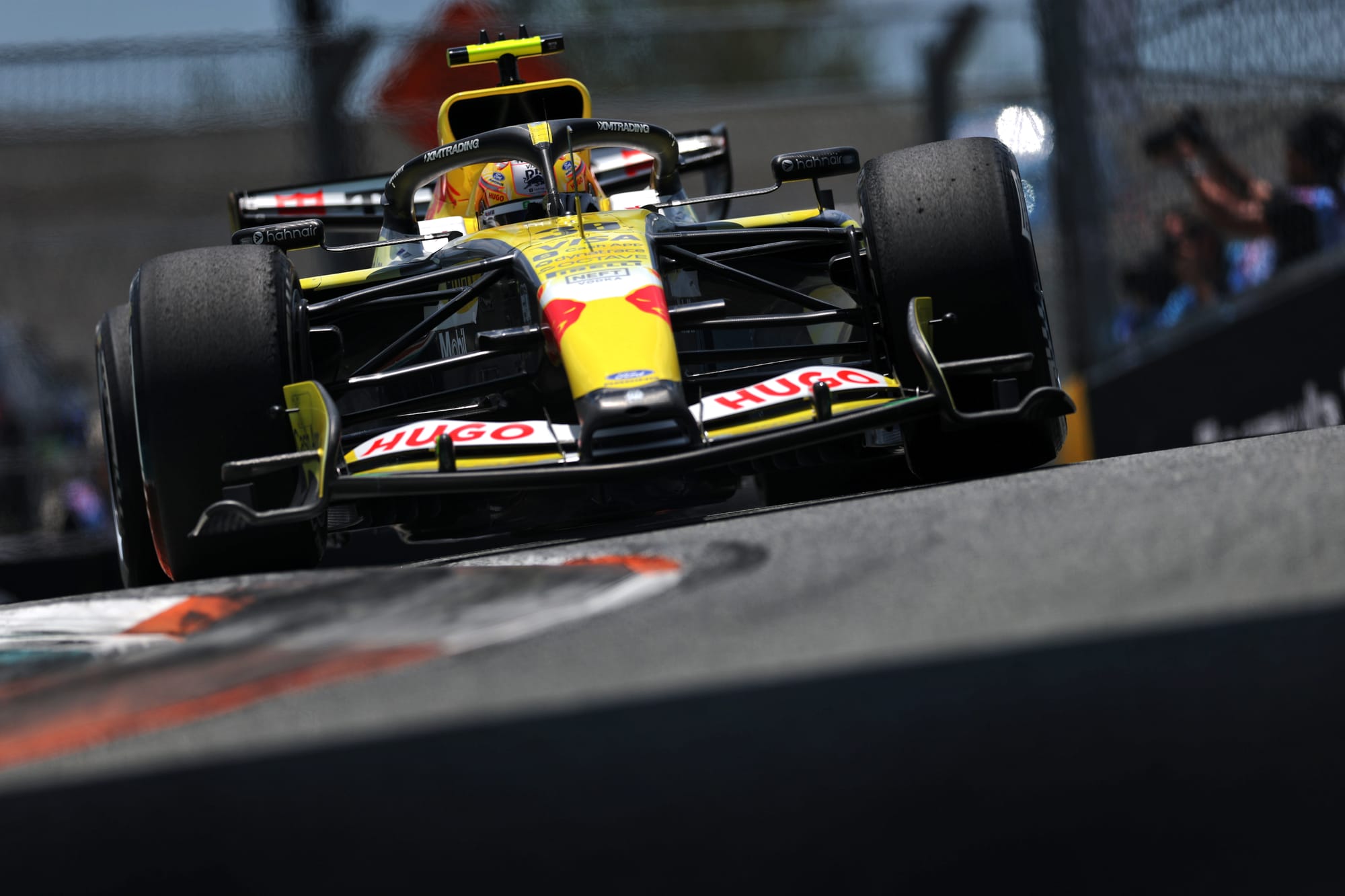 F1 Miami GP 2026 sprint race starting grid with one demotion