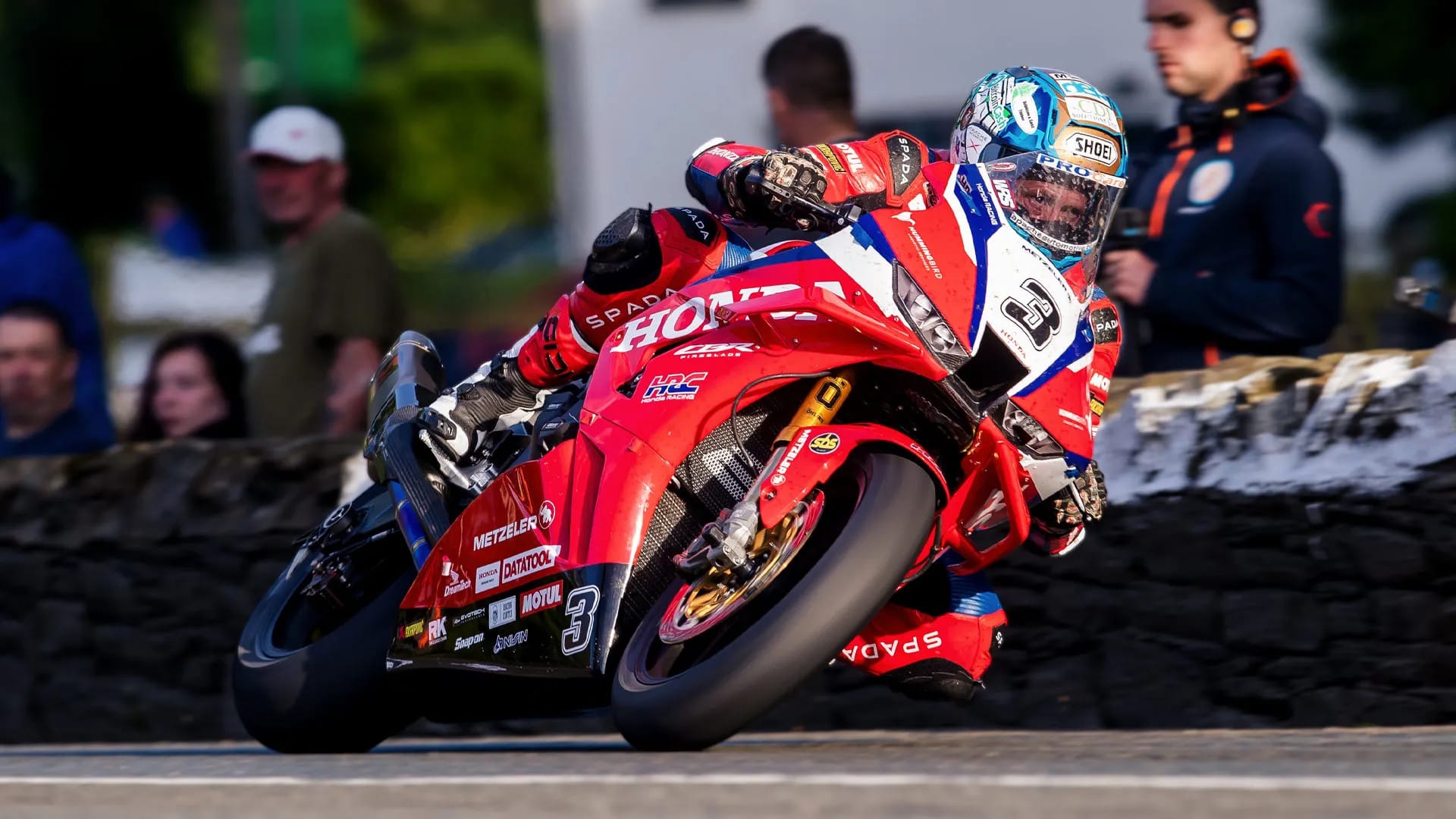 Dean Harrison on his Superbike
