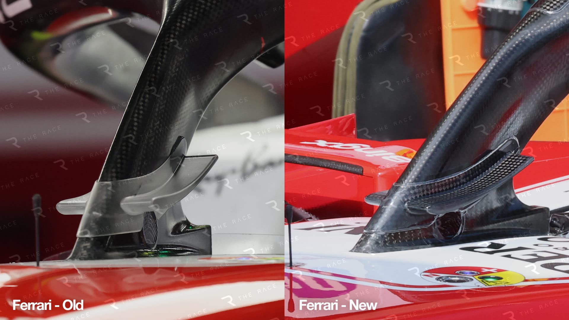 Ferrari F1 comparison