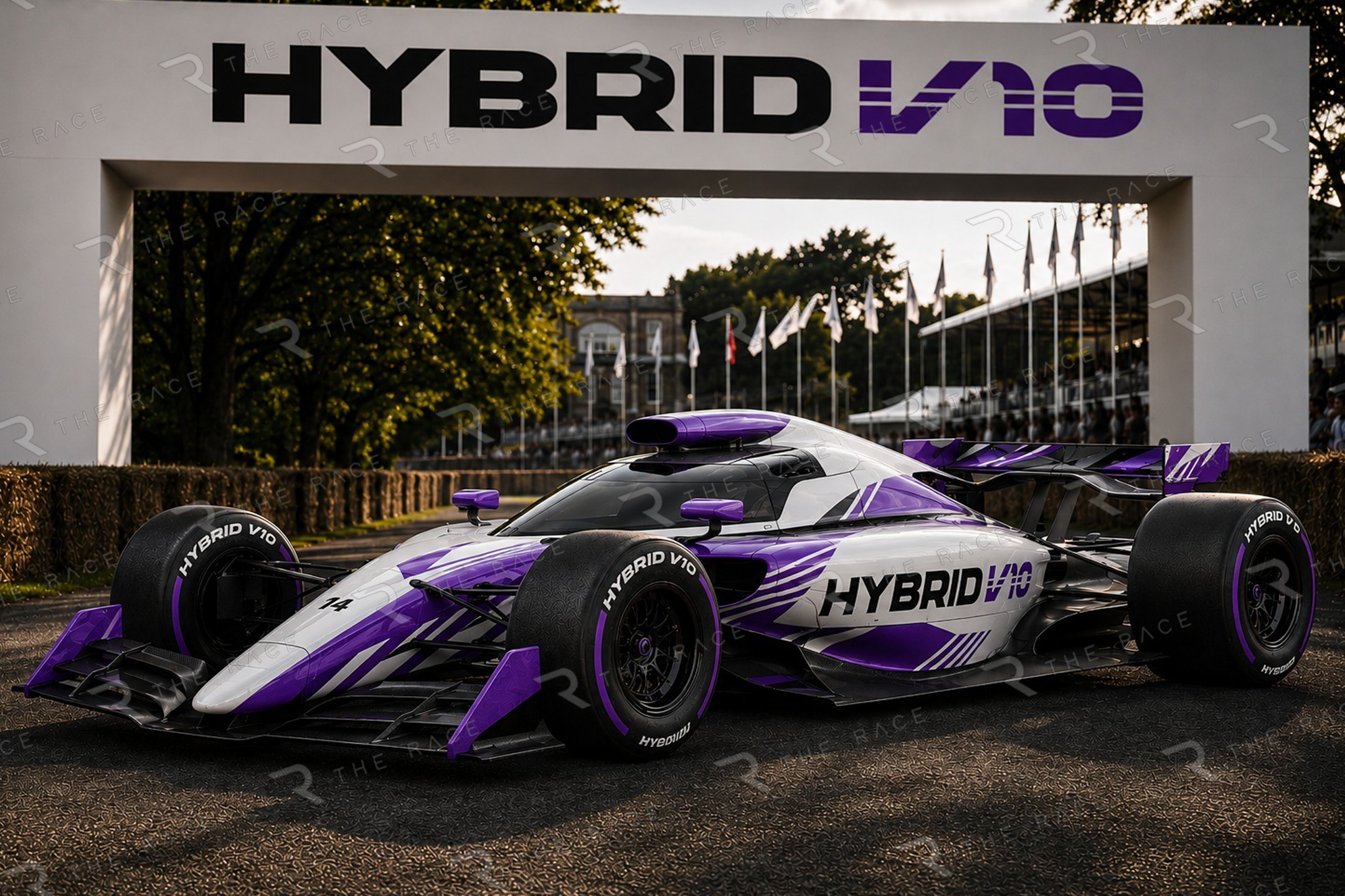 First concept image for Hamilton's HybridV10 series revealed