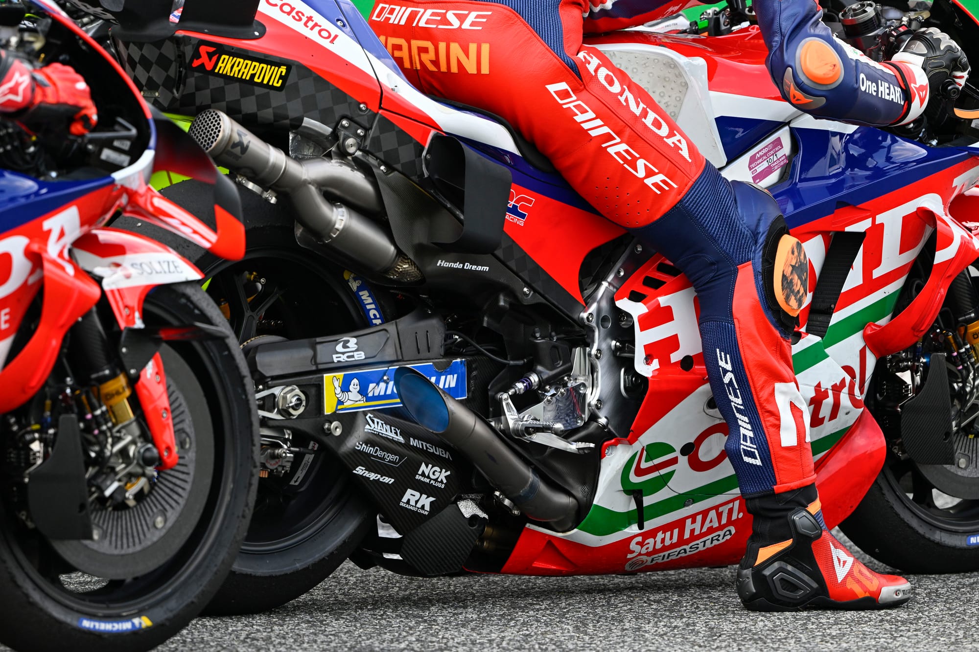 Luca Marini on the 2026 Honda