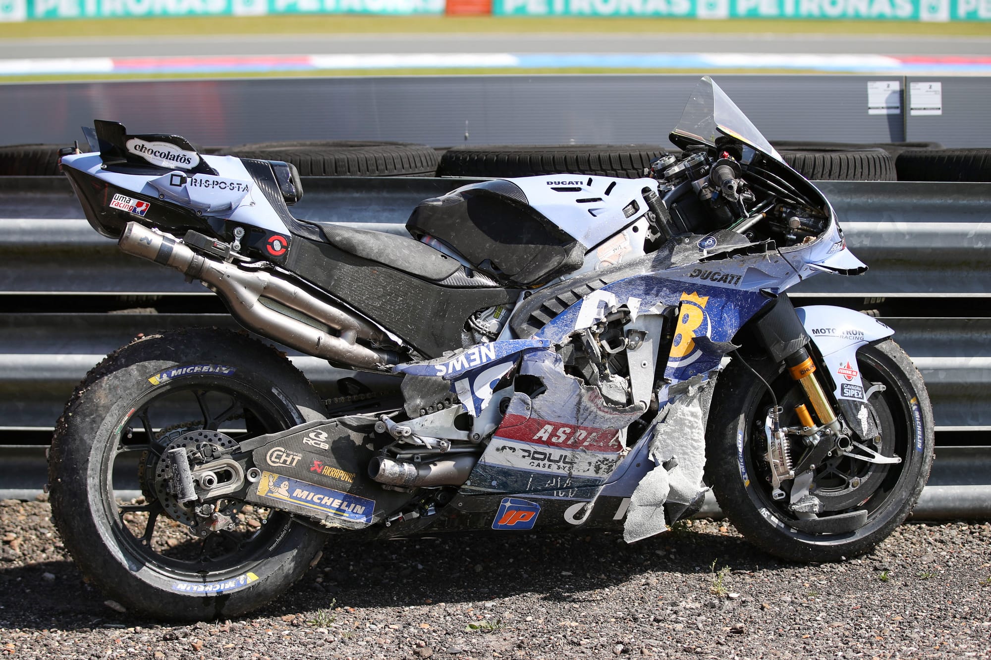 Aldeguer taken to hospital after Assen MotoGP crash