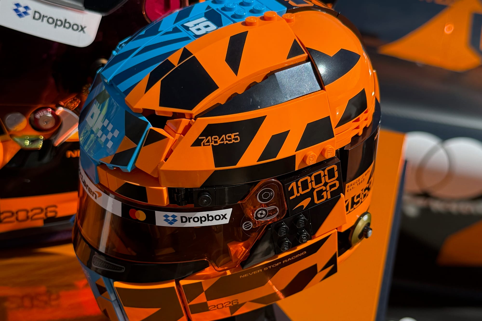 Norris and Piastri to race their own Lego helmet designs
