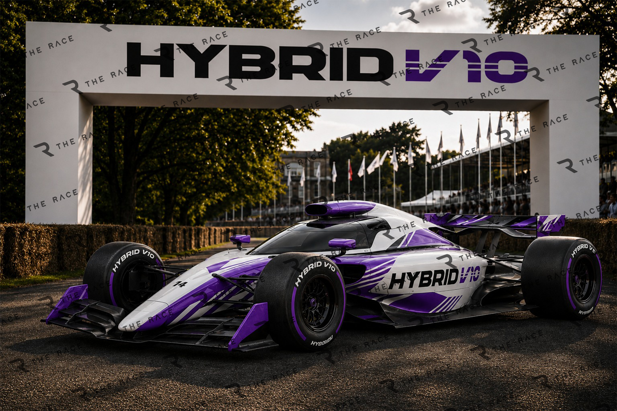 First concept image for Hamilton's HybridV10 series revealed