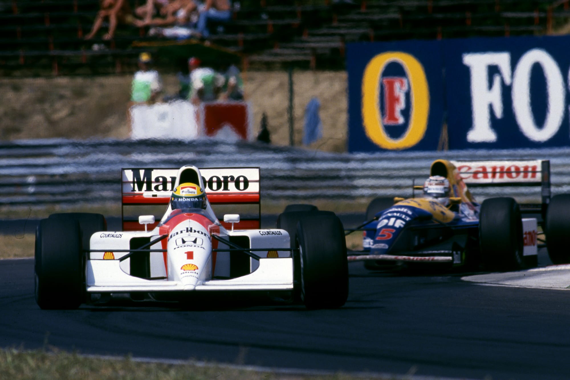 Own one of Ayrton Senna's actual F1 helmets from 1992