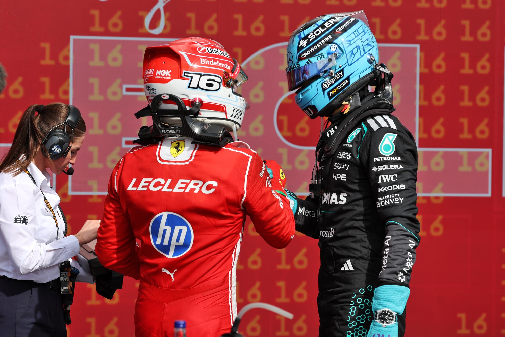 Leclerc and Russell have bonded over struggle confusion