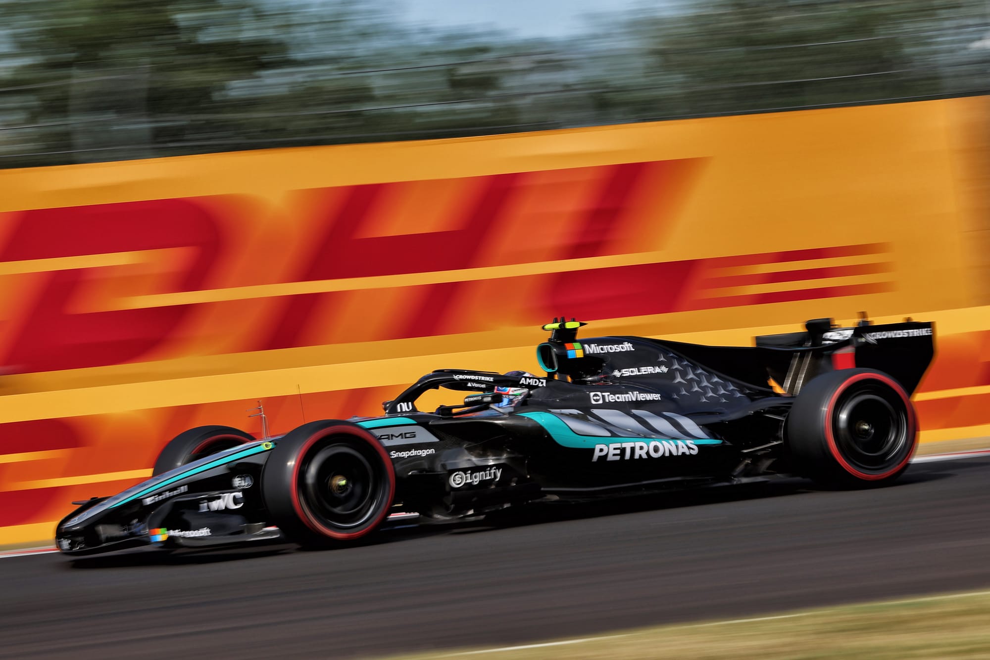 Antonelli penalised for failing to slow enough after Verstappen spin