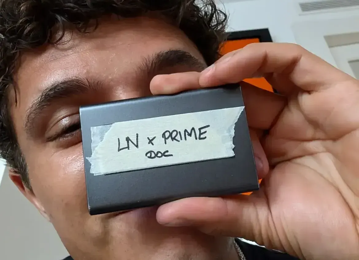 Lando Norris to star in new Prime Video docuseries