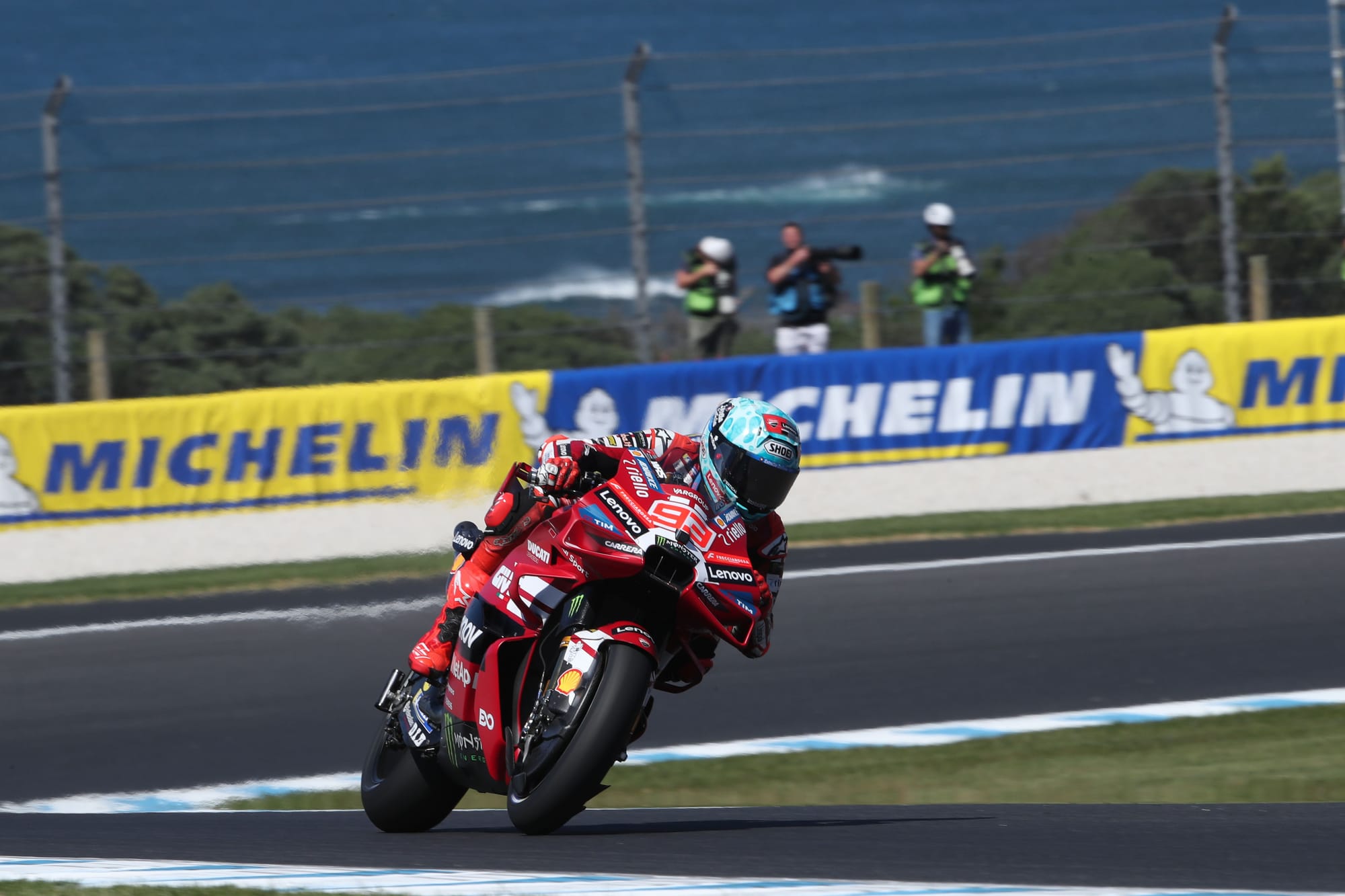 Phillip Island MotoGP practice: Big crashes and Marquez fastest