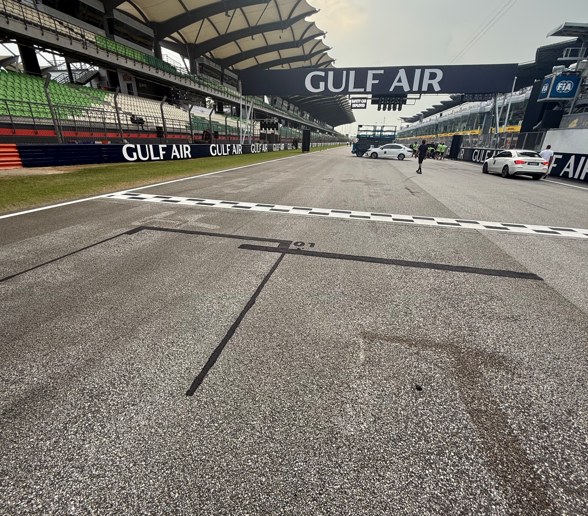 Last-minute fix made to F1's Sepang starting grid