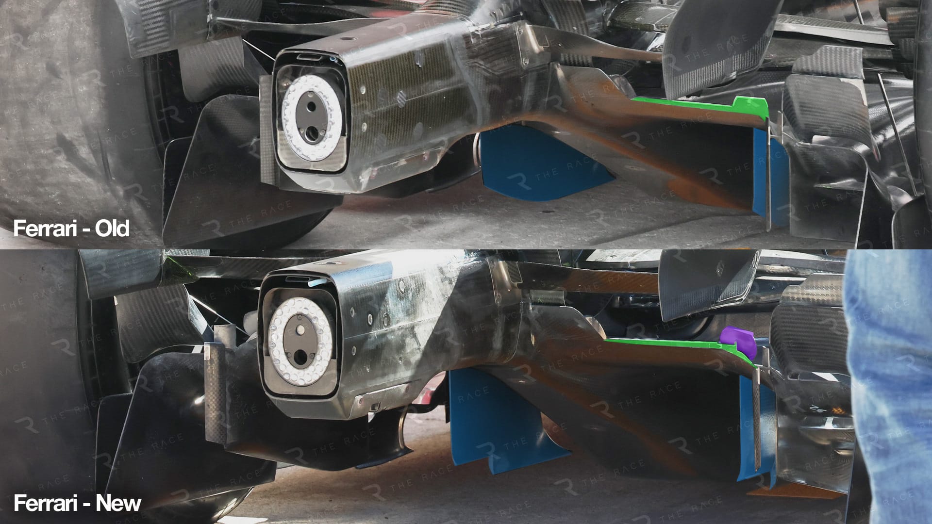 Ferrari F1 comparison