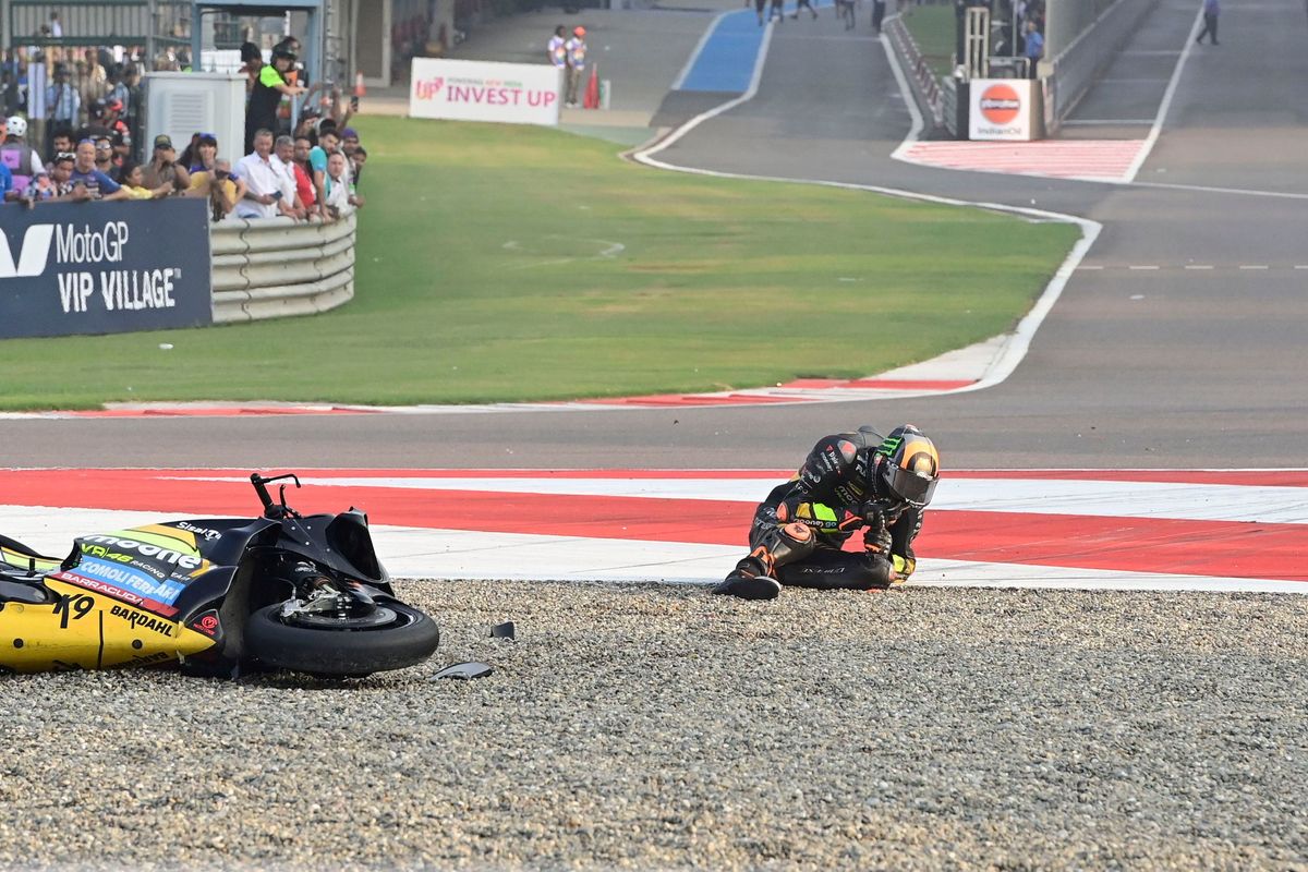 Ducati duo suffer fractures in Indian GP Saturday crashes