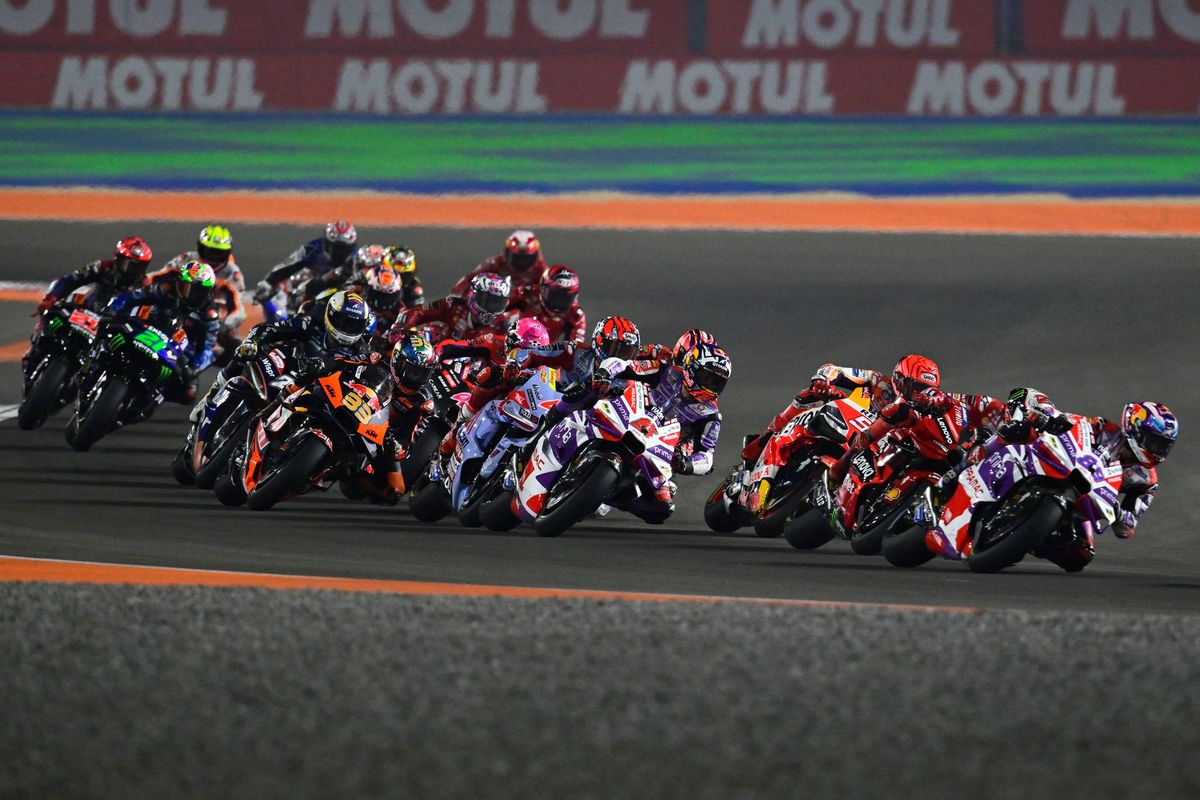 Martin halves Bagnaia's MotoGP lead with hard-fought sprint win