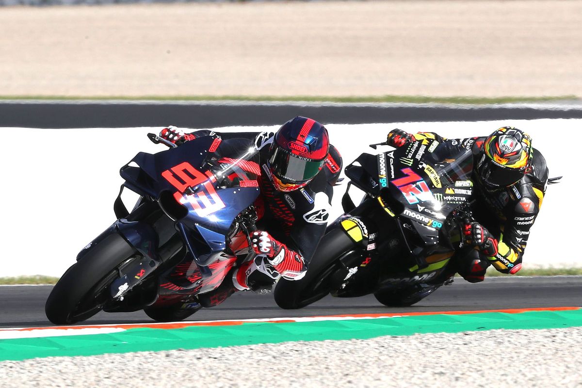 Marc Marquez and Marco Bezzecchi, Ducati, MotoGP