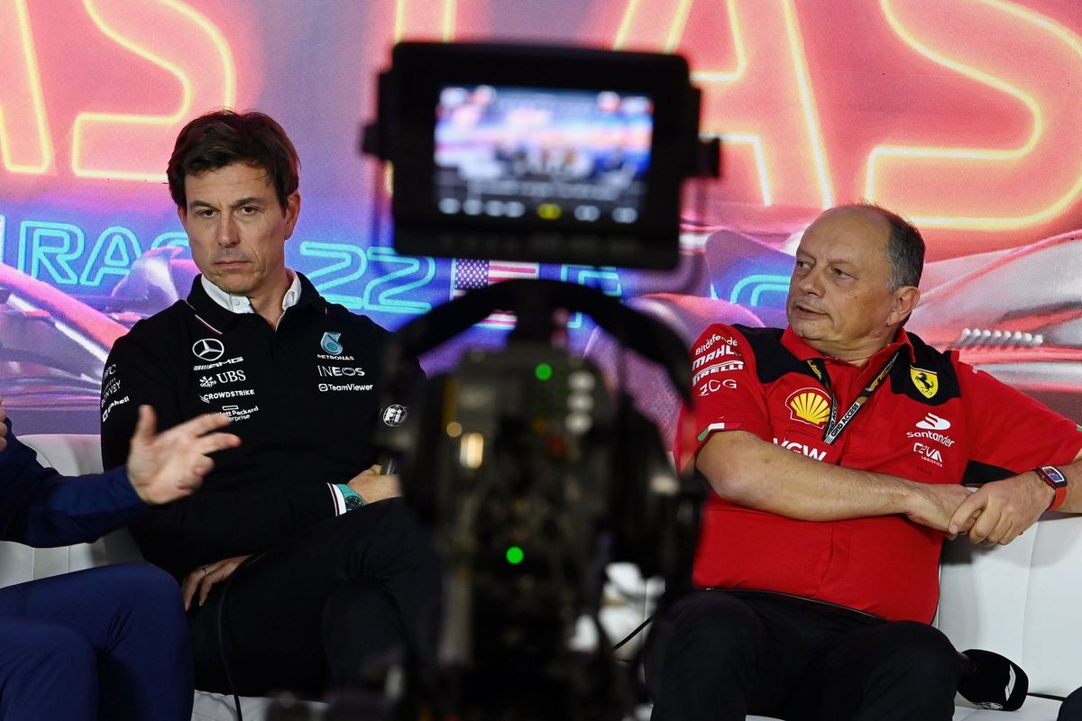 Vegas FP1 drama sparks Vasseur/Wolff fury - for different reasons