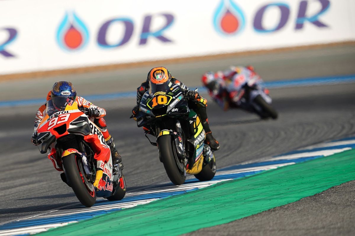 Marc Marquez, Luca Marini, Fabio Di Giannantonio, MotoGP