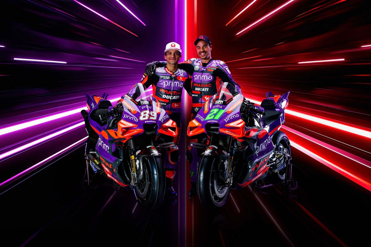 Jorge Martin and Franco Morbidelli, Pramac Ducati, MotoGP