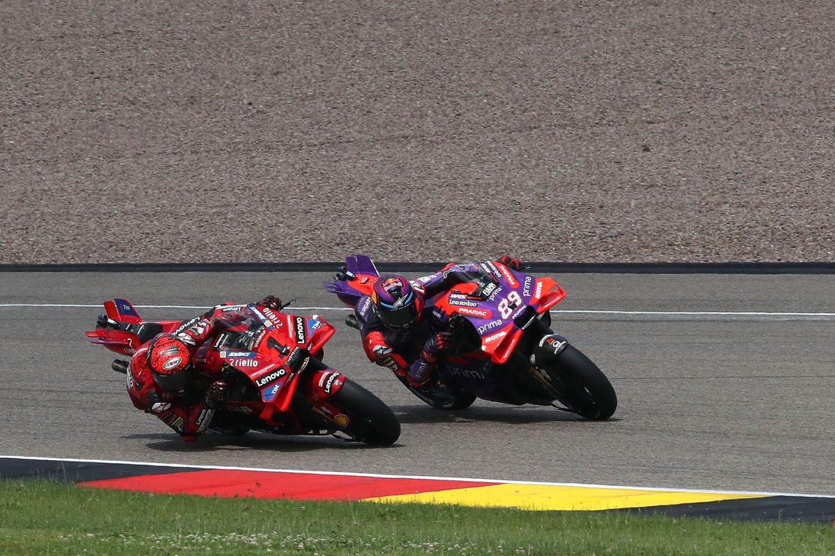 Pecco Bagnaia and Jorge Martin, MotoGP