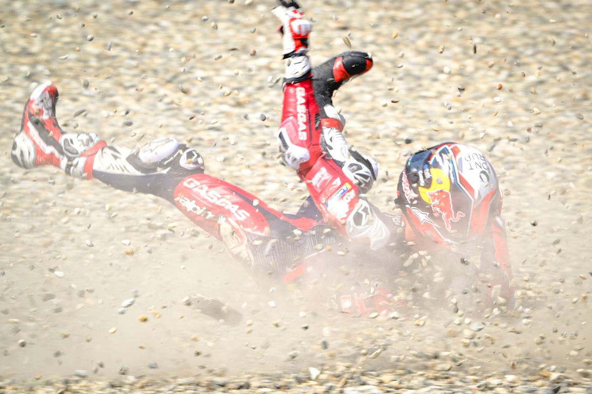 What was behind Acosta's wild three-crash Friday