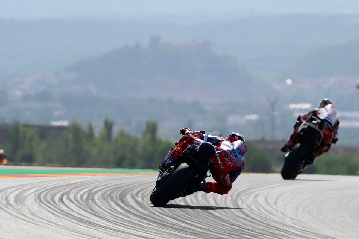 Aragon master Marquez dominates opening MotoGP practice