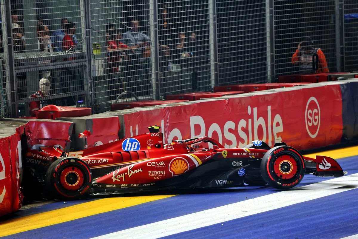 As it happened: Norris beats Verstappen to pole after Sainz's Q3 crash