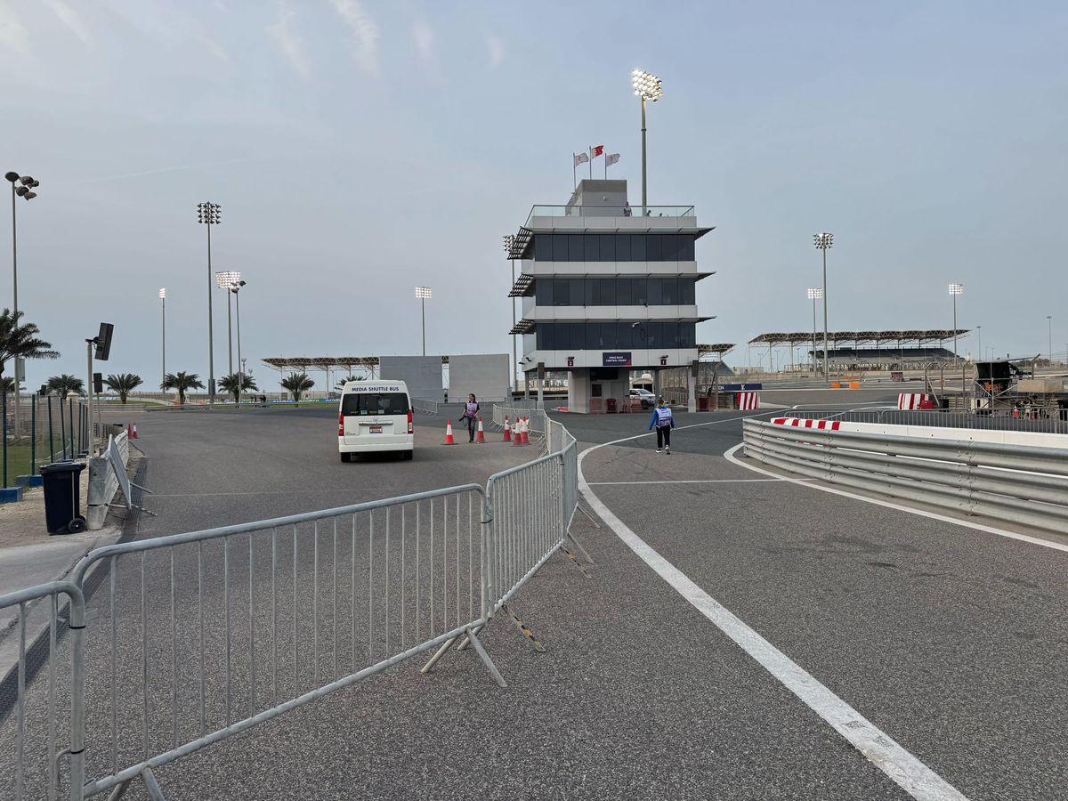 FIA investigating bus on track incident in F1 testing