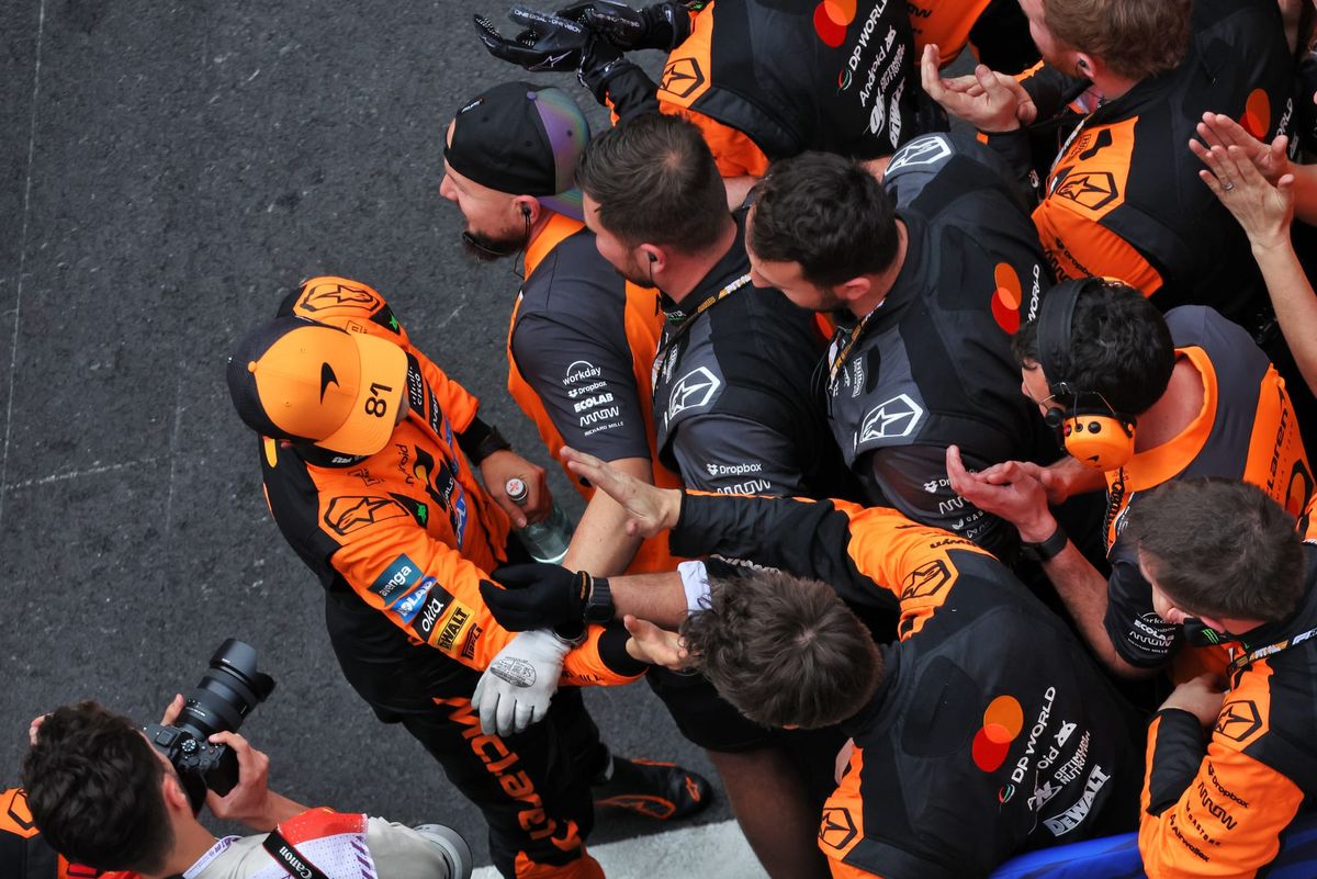 Piastri wins Chinese GP as Norris survives brake scare for McLaren 1-2