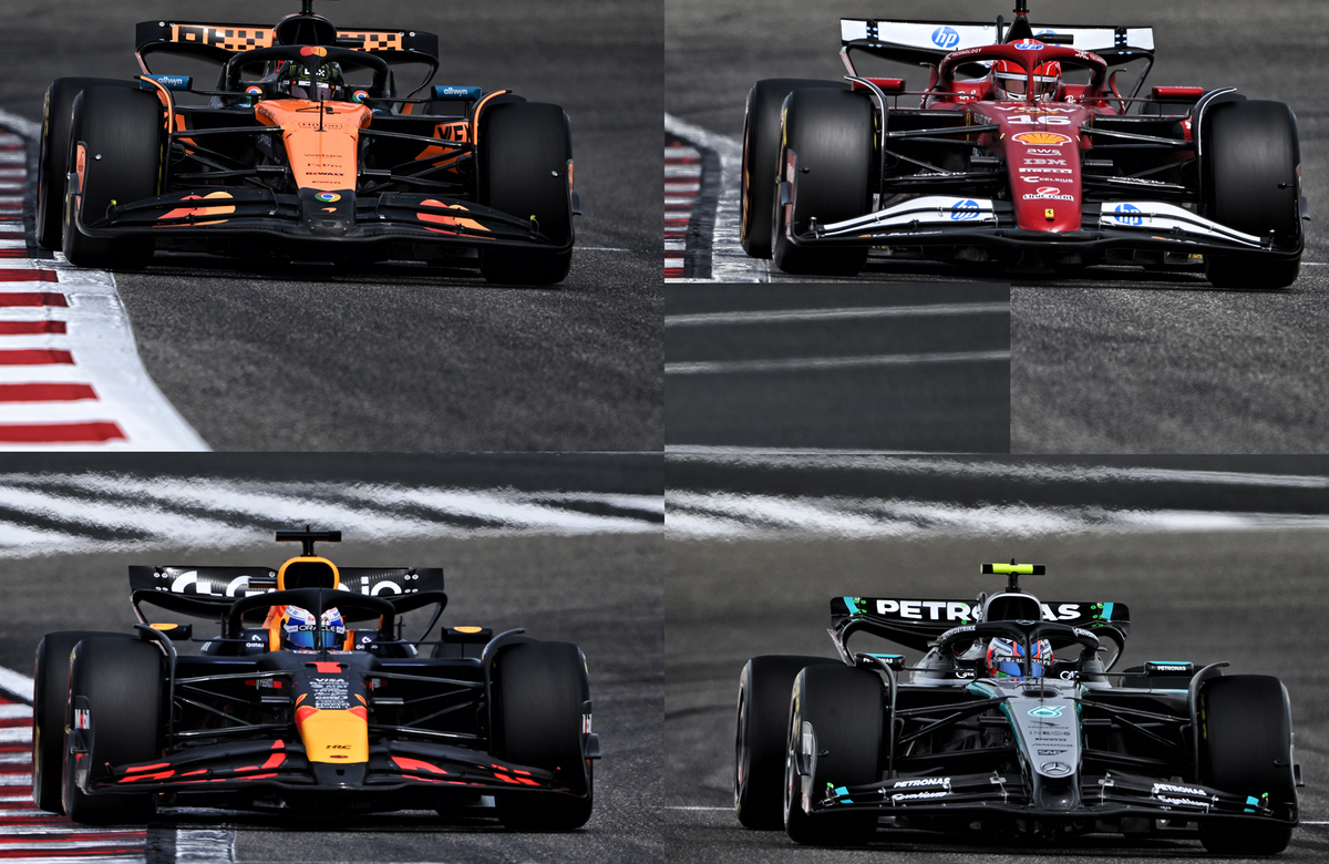 F1 Tech Show: Where the top four teams' 2025 cars differ