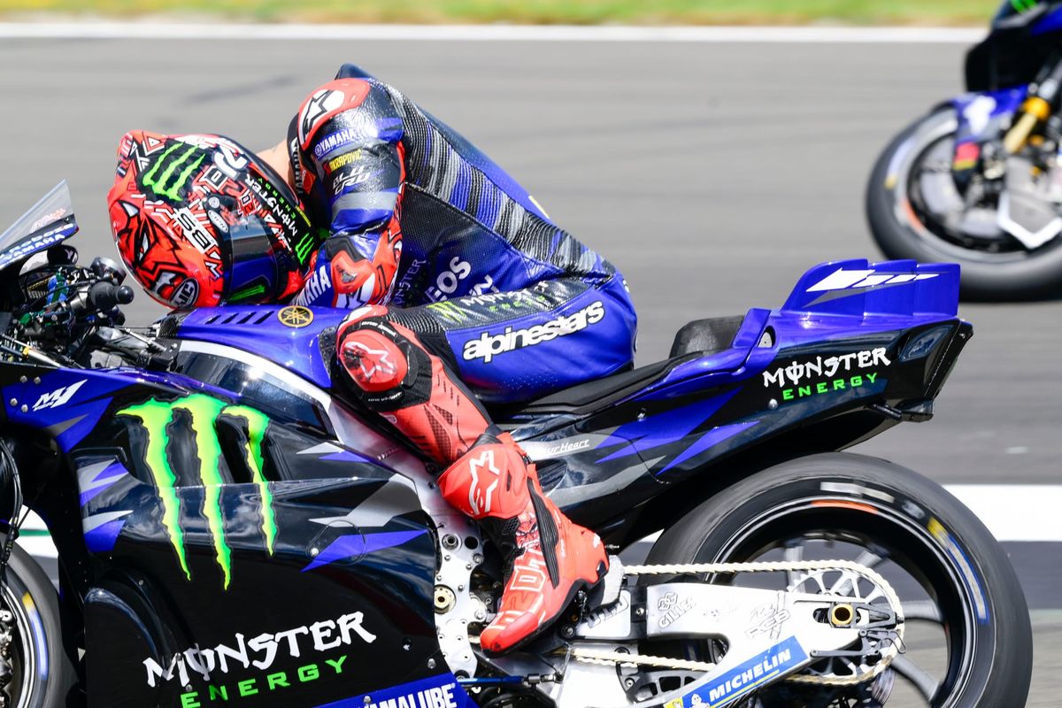 'F**k, it's so s**t' - Quartararo on lost MotoGP victory