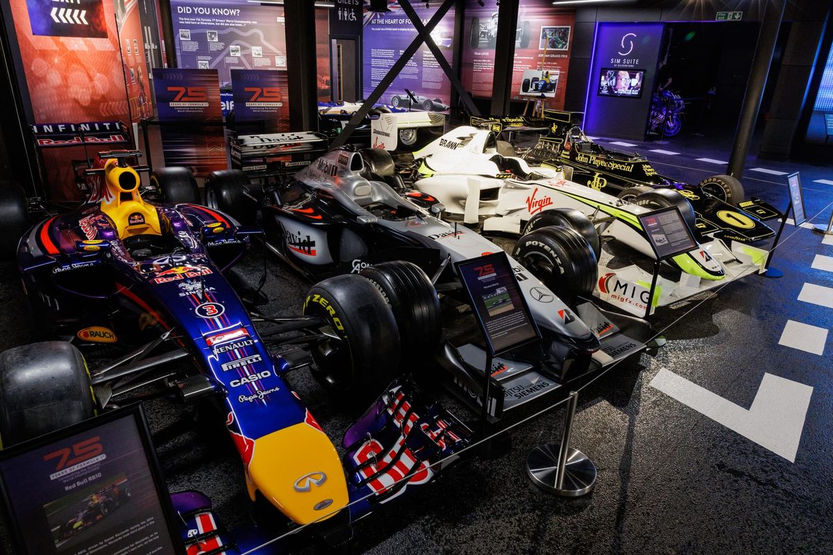 How this incredible gathering of F1 cars was created
