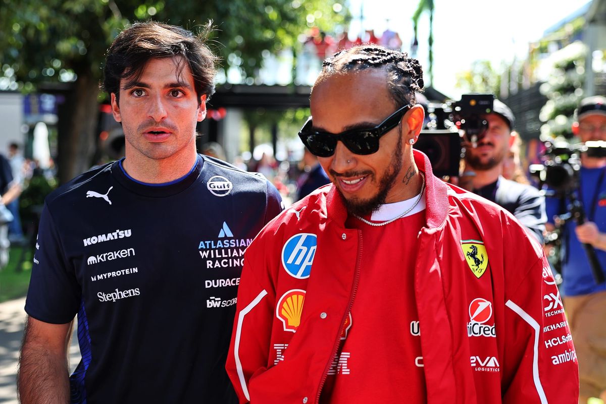 Why Sainz expected Hamilton’s Ferrari struggles