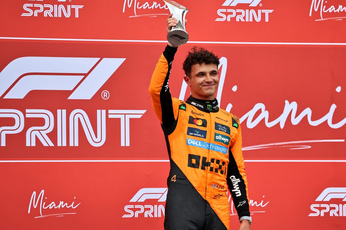Norris wins Miami F1 sprint thanks to safety car